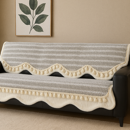 [Llevá 2 Pagá 1] Funda para Sofá Mona 100% Algodón (¡Estilo Atemporal y Elegante!) +REGALO: 2 Almohadas