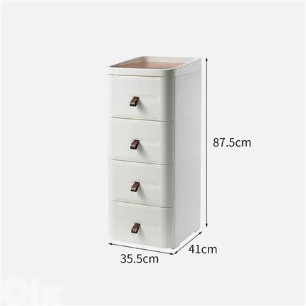 [Llevá 2 Pagá 1] Cómoda Modular SpaceBox de 4 Cajones Amplios y Diseño Minimalista (¡Organización moderna para cualquier ambiente!)