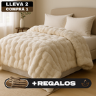 [Llevá 2 Pagá 1] Juego de Cama Eluna Aterciopelado con Tela Antialérgica (¡Tu habitación más moderna y acogedora!) +REGALOS: 2 Fundas para Almohadas
