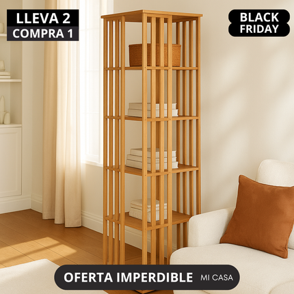 [Llevá 2 Pagá 1] Estantería Premium Giratoria - Organiza con Facilidad