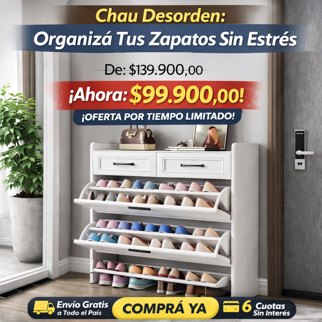 Chau Desorden: Organizá Tus Zapatos Sin Estrés