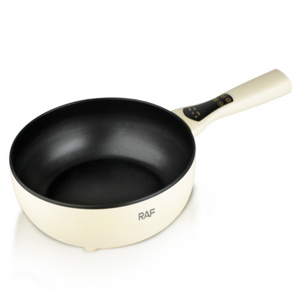 [Llevá 2 Pagá 1] Sartén Eléctrica Multifuncional Antiadherente con Calentamiento Rápido y Regulación de Temperatura +REGALO: Kit de Utensilios