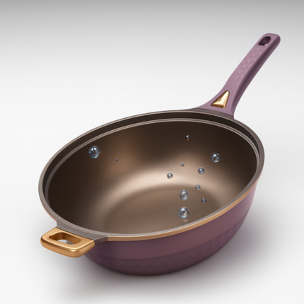 [Llevá 2 Pagá 1] Sartén Antiadherente Premium con Revestimiento Duradero, Cocción Uniforme y Limpieza Fácil + REGALO: Kit de Utensilios