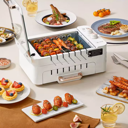 Grill 3 en 1 - Cocinar Nunca Fue Tan Fácil + Mini Pote de Condimentos