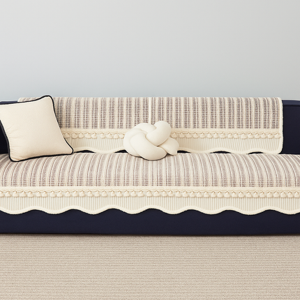 [Llevá 2 Pagá 1] Funda para Sofá Mona 100% Algodón (¡Estilo Atemporal y Elegante!) +REGALO: 2 Almohadas