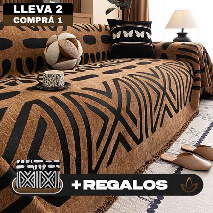 [Llevá 2 Pagá 1] Funda para Sofá Confortable (Calidad y Comodidad Para Tu Hogar) +2 REGALOS: 2 Fundas para Almohadones