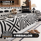 [Llevá 2 Pagá 1] Funda para Sofá Confortable (Calidad y Comodidad Para Tu Hogar) +2 REGALOS: 2 Fundas para Almohadones